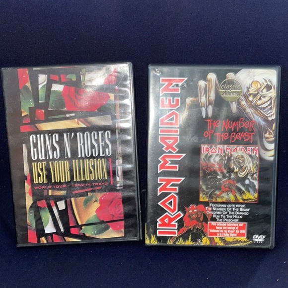 Other - Guns And Roses and Iron Maiden DVD